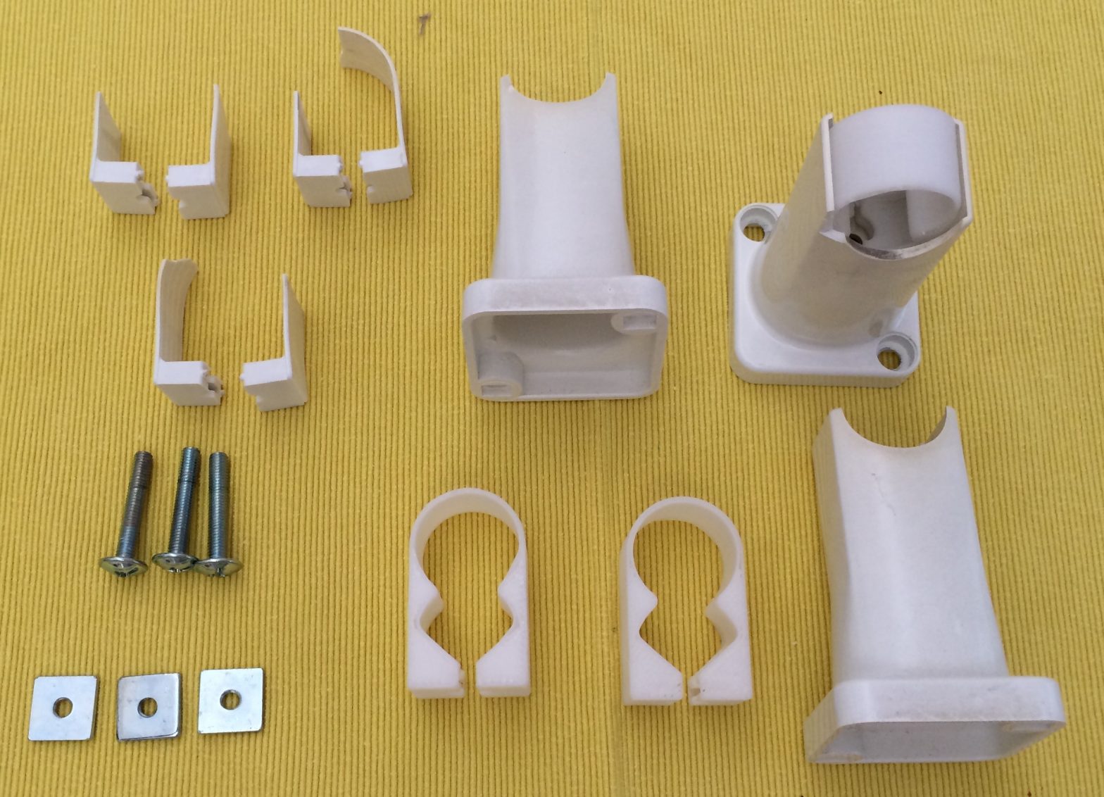 3D Printed Heated Towelrail Brackets
